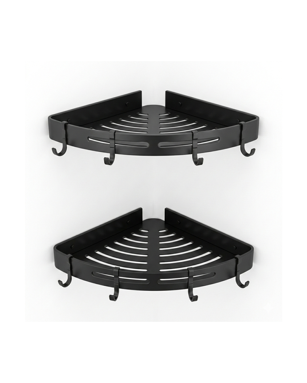 2 Tier No-Drill Corner Shower Caddy