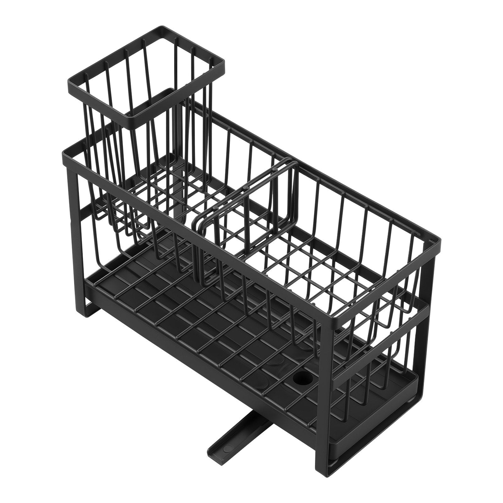 Kitchen Sink Caddy Organizer - Double Layer Countertop Sponge Holder