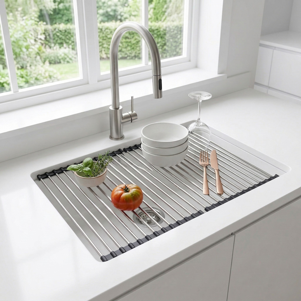 Roll up Sink Drying Rack (Space Saving)