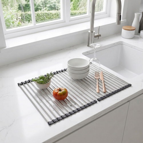 Roll up Sink Drying Rack (Space Saving)